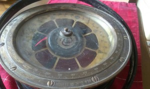 Old ship compass