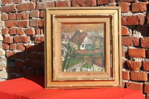 Old House france painting