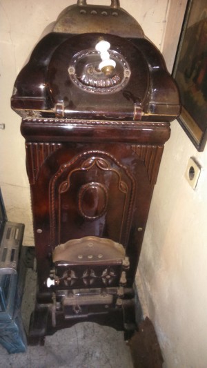 Brown old Stove