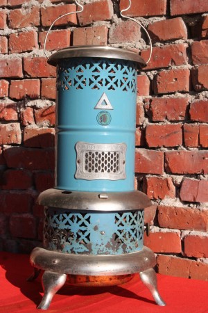  SMOKELESS OIL HEATER VINTAGE DECOR 1900'S 