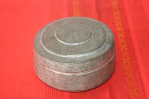 Copper container for food